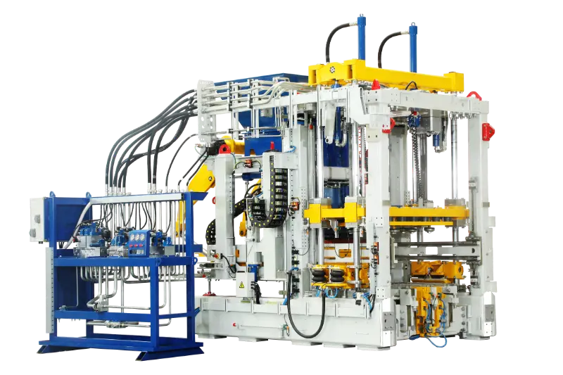 QGM ZN1200-2S Автоматска машина за тули | Паметна машина за правење бетонски блокови за рециклирање на цврст отпад