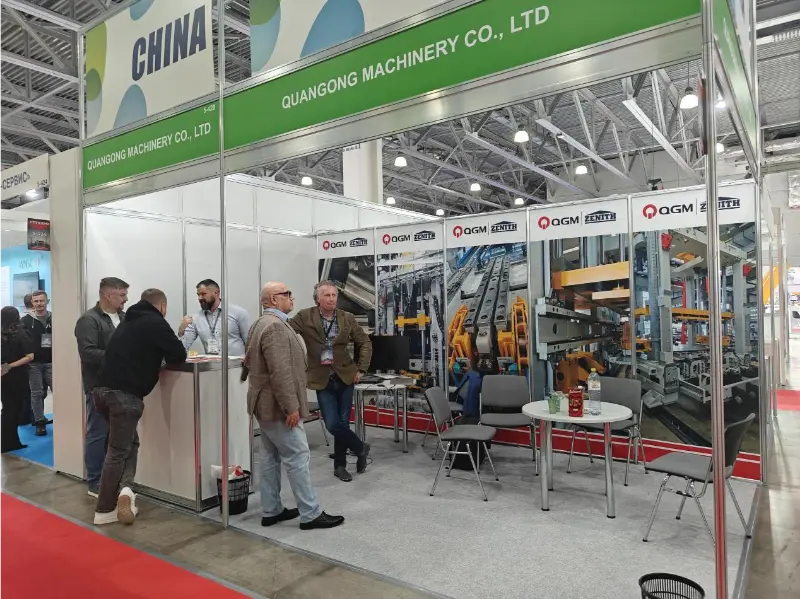 Фокусирајќи се на евроазискиот пазар на инфраструктура: Quangong Machinery Co., Ltd. изложува на рускиот CTT EXPO